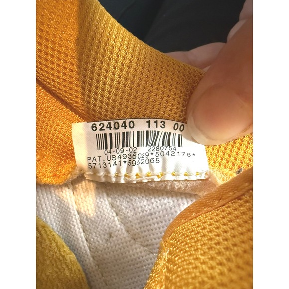 Vintage Y2K Nike Air Force 1 Low White Canyon Gold Mens 11.5‎ Sneakers 2002 - Picture 14 of 14